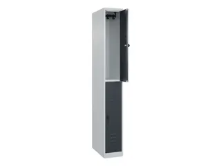 dubbeldekse locker,HxBxD 1850x250x500mm,1x2vak.,vak B 250mm - 2