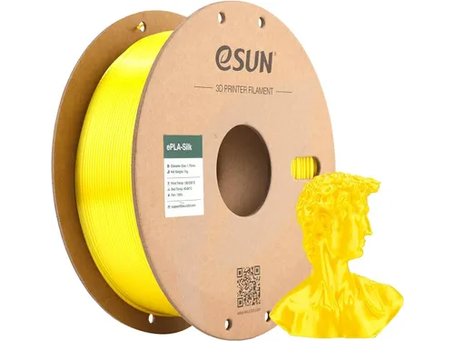 eSUN 3D printer Filament ePLA-Silk 1,75mm Geel 1kg