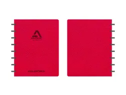 Schrift Adoc Business A5 lijn 144 pagina's 90gr rood