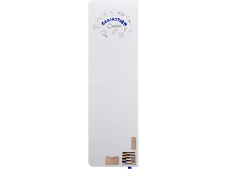 WALL-UP LRC Whiteboard 200x59,5cm Ronde Hoek Links - 6