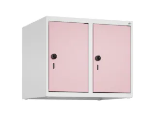 opzetkast,v. locker,2vak.,vak B 300mm,HxBxD 500x600x500mm,draaigrendel - 2