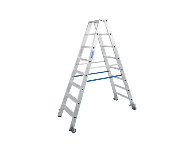 Verrijdbare Boktrap Aluminium L 2 04M 2X8Treden