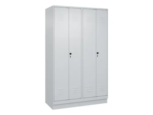 PBM-locker,HxBxD 1950x1200x500mm,4vak,vak B 300mm,draaigrendel