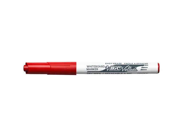 Whiteboardmarker Bic Velleda 1741 rond medium rood