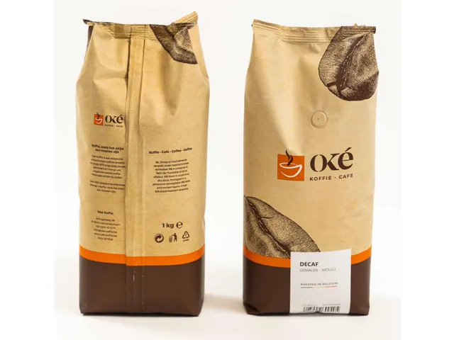 Oké café, moulu, sachet de 1 kg, Deca