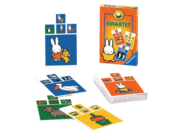 Spel Ravensburger Nijntje ontdekt de wereld kwartet