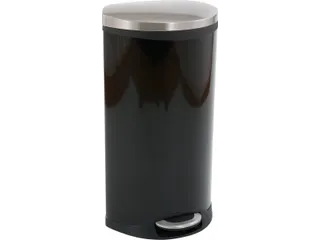 Pedaalemmer Shell Bin 30 Liter Zwart - 2