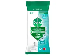 Dettol Reinigingsdoekjes Antibacterieel Oceaanfris pak van 72 doekjes