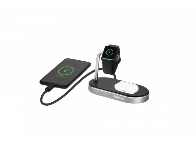 3-in-1 Oplaadstandaard Apple Watch en iPhone