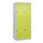 dubbeldekse locker,HxBxD 1850x800x500mm,2x2vak.,vak B 400mm