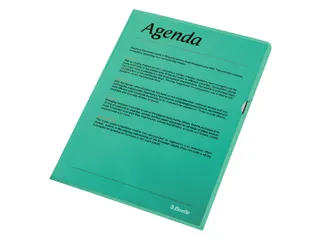 Insteekmap L-map Esselte Standaard A4 0.11mm Pp Groen - 1