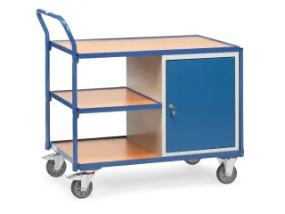 Lichte Werkplaatswagens 2632 300kg 1000x600mm Ral5007 - 1
