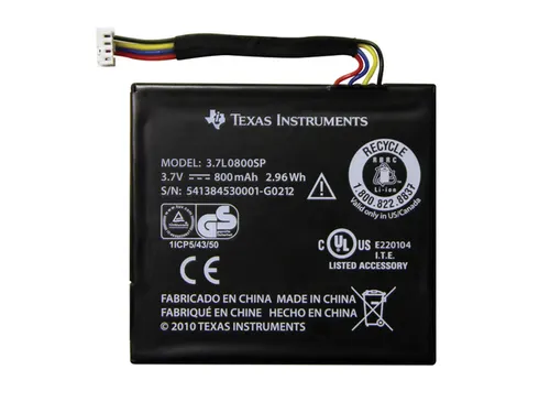 Rechargeable battery with wire