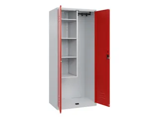 schoonmaakkast,HxBxD 1850x800x500mm,links 4vakken - 2