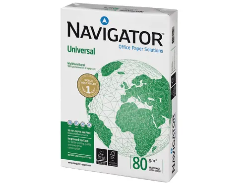 Kopieerpapier Navigator Universal Nonstop A4 80 Gram Wit