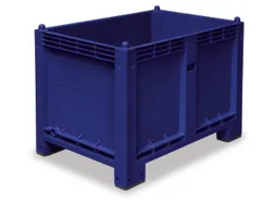 Stapelcontainer Pp Hxbxd 850x1200x800mm 550 Liter 4Poten Blauw