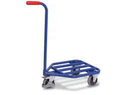 Platformwagen Duwstang 150kg Laadvlak Van Stalen Buis 565x450mm