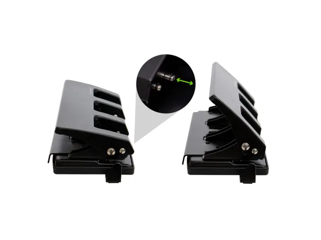 Perforator 4-Gaats Zwart