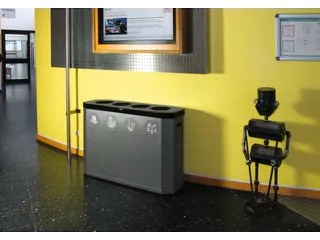 afvalverzamelstation,3x45l,HxBxD 830x950x355mm,3opening(en) - 2