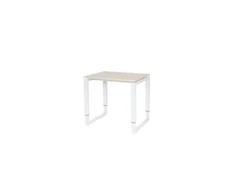 Domino Plus Bureau Hoogte Verstelbaar 800x600mm Robson Eiken Wit - 1