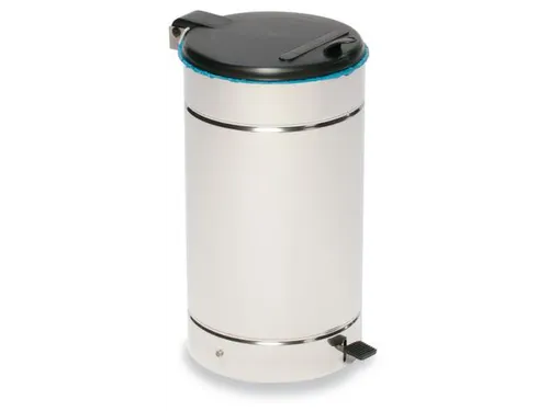 afvalverzamelaar,1x70l,HxØ 700x450mm,klemring,romp RVS