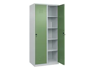 wasgoedverdeelkast,HxBxD 1850x800x500mm,vak B 400mm,draaigrendel - 2