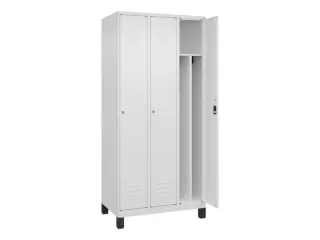 locker voor scheiding van kleding,HxBxD 1950x900x500mm,3vak - 2