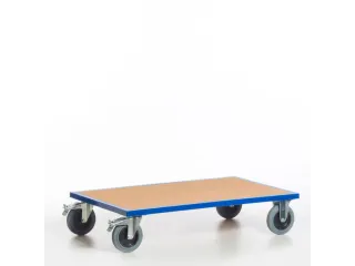 platformwagen,draagverm. 500kg,laadvl. LxB 850x500mm,houtplaat - 1