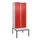 Z-garderobekast,HxBxD 2120x800x815mm,4vak,vak B 400mm,cil.-slot