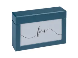 Fotobox walther design Fun 10x15cm 100 foto's blauw