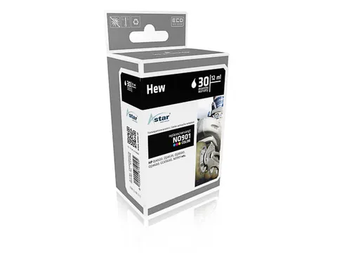AS15458 ASTAR HP 901 OJ Inkt 3-kleuren rebuilt 360pag zonder chip 9ml