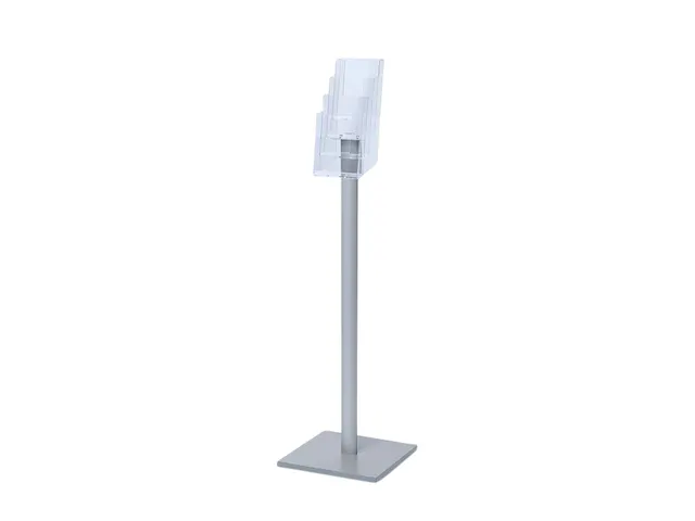 Brochurehouder Quantore met standaard 4x 110x140x30mm