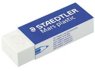 Gum Staedtler Mars Plastic 526 50 65x23x13mm Wit - 3