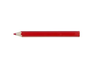 Stem/bureaupotlood Kangaro rood, rode kern, 6 kantig en 85 mm lang met - 1