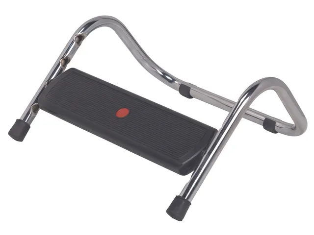 Voetensteun uit metaal Verstelbaar 4 Standen 31 cm