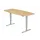 In hoogte verstelbare vergadertafel,HxBxD 635-1285x2200x1030mm