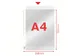 Showtas Esselte 56066 standaard A4 PP 0.06mm 11-gaats