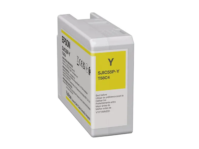 Epson SJIC55P(Y) inktcartridge geel