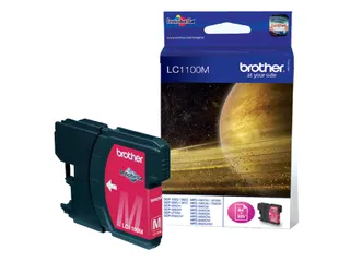 Inktcartridge Brother LC-1100M rood - 5