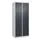 Z-garderobekast,HxBxD 1850x800x500mm,vak B 200/400mm,draaigrendel