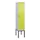 locker,HxBxD 2120x400x500mm,1vak,vak B 400mm,draaigrendel