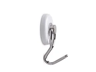 Magneet Met Haak Maul 35mm Draagkracht 5kg Wit - 3