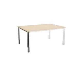 In hoogte verstelbaar bureau,HxBxD 720-840x1600x1000mm,NE-esdoorn - 2