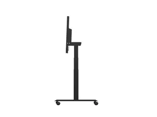 Elektrisch Verstelbaar Verrijdbaar Zit Sta Bureau Frame Zwart - 4