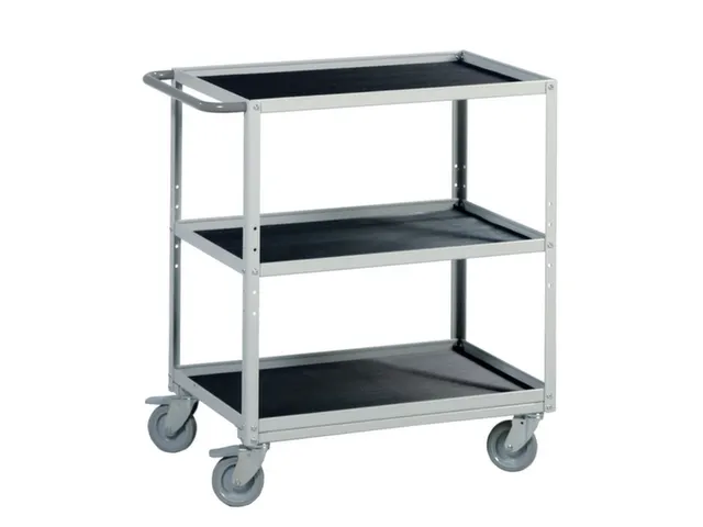 chariot à étagères ESD,force 90kg,3plateau(x)