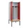PBM-locker met bank,HxBxD 2120x800x815mm,2vak,vak B 400mm