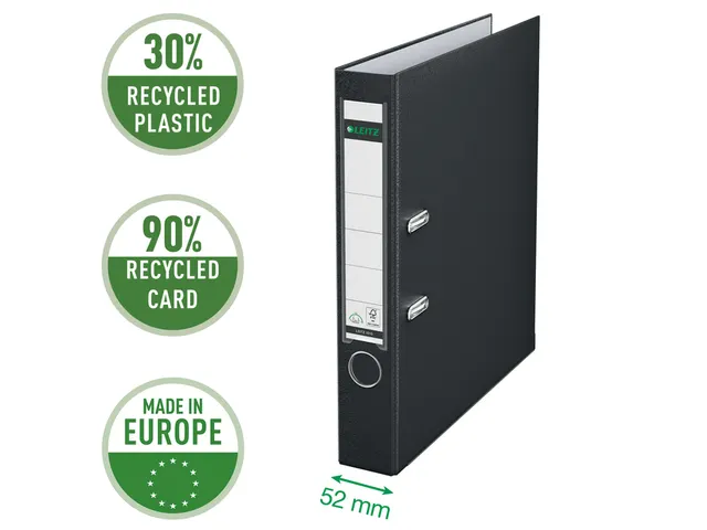 Ordner Leitz 1015 A4 50mm PP zwart