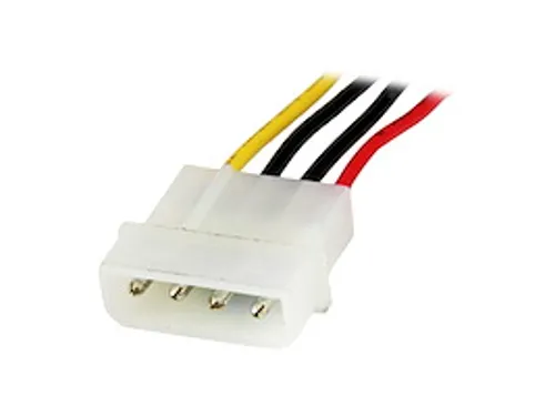 30cm Molex LP4-voedingsverlengkabel M/F