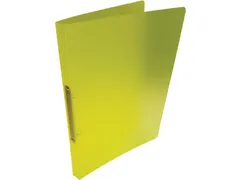 ringmap voor A4 PP 2 ringen 16 mm transparant geel