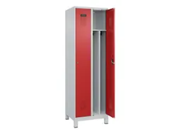locker voor scheiding van kleding,HxBxD 1950x600x500mm,2vak